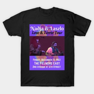 Nadja and Laszlo Love and Terror Tour T-Shirt